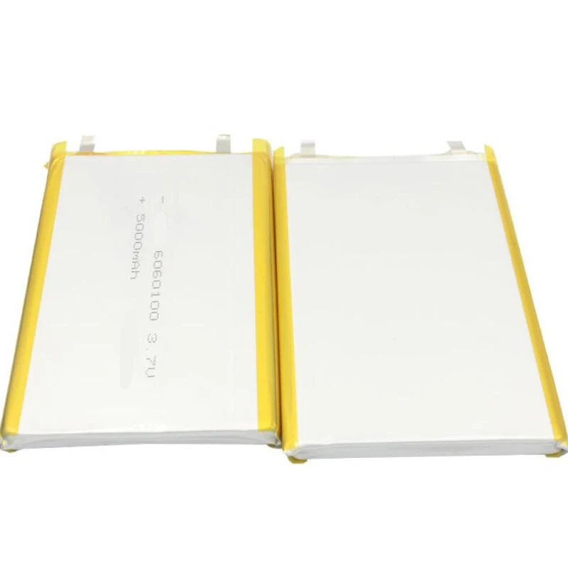 Литий полимерная аккумуляторная батарея 3 7 в 5000 мАч 6060100 для GPS PSP DVD PAD Tachograph power bank