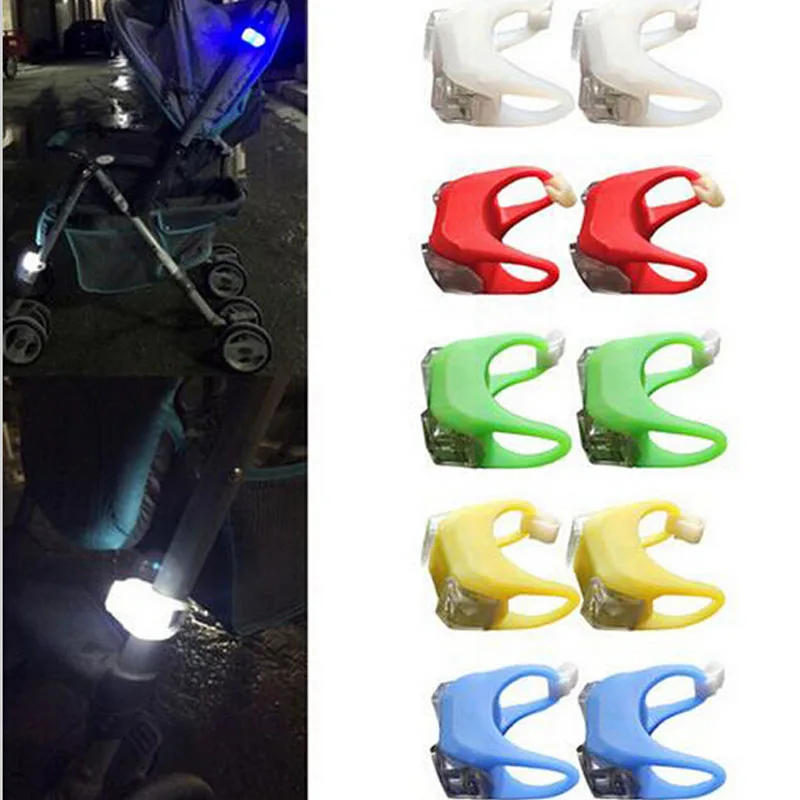 80 шт./лот ночник силиконовый предупреждающий светодиодный|for baby stroller|strollers for