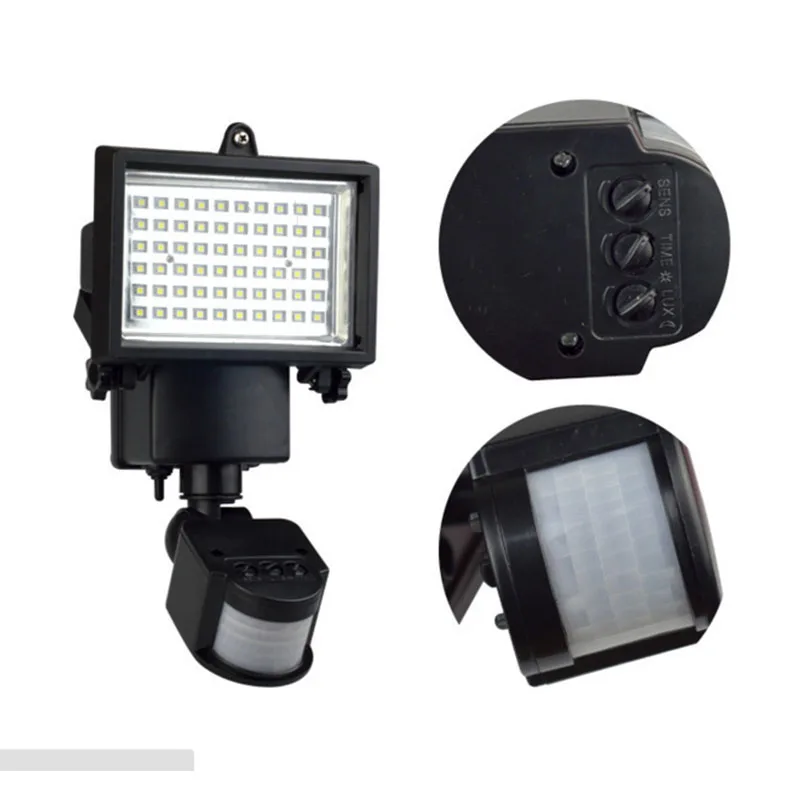 Светодиодный отражатель для сада уличный с датчиком движения|led reflector light|reflector