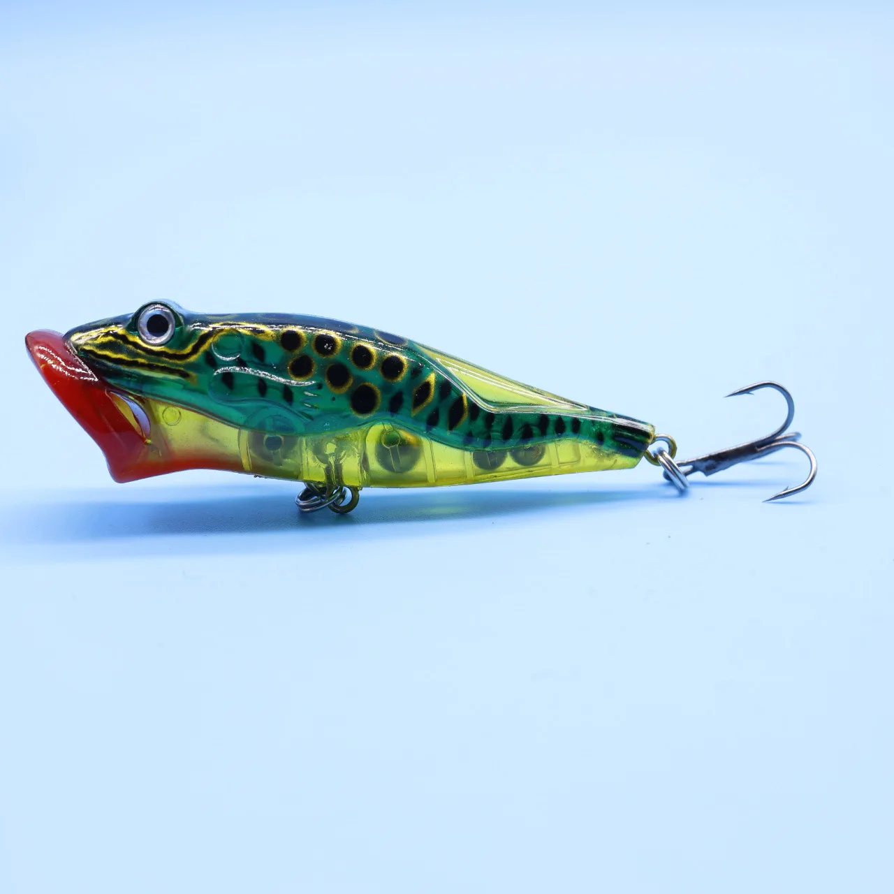Большие размеры 1 предмет для детей Popper Рыбная Lures8cm/12g 3D глаза освинцованный