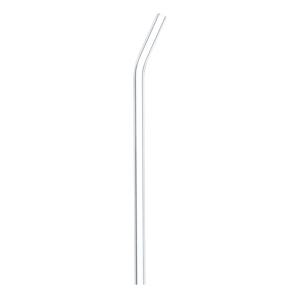 1/3 шт многоразовые стеклянные прямые или изгибы формы соломинки для питья окружающей среды здоровья ребенка питьевой инструмент для свадьбы День рождения - Цвет: 3pcs transparent