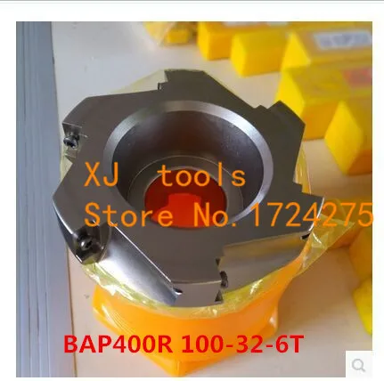 BAP 400R 100-32-6T 90 градусов под прямым углом наплечная лицевая мельница Фрезерный