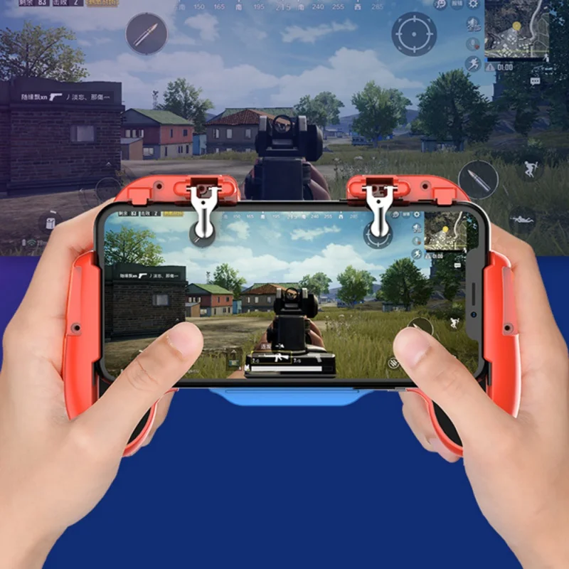 Pubg контроллер геймпад мобильный триггер игровой контроллер Джойстик охлаждающий вентилятор игровой коврик телефонный держатель дизайн для SamSung iPhone