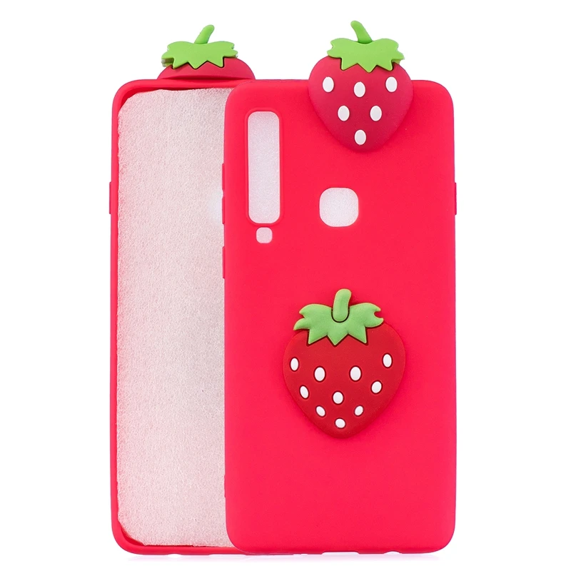 strawberry Принципиально Xiaomi Redmi Note 6 Pro Чехол 3D панда кактус силиконовый чехол для телефона на для Xiaomi Redmi Note 6 Pro Чехол Xiomi 32 64 ГБ - Цвет: strawberry