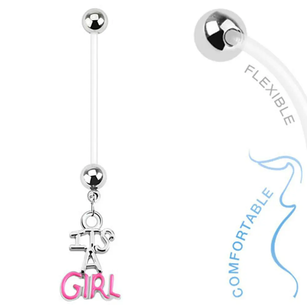 1 шт. гибкое кольцо для живота мальчиков и девочек ювелирное изделие пирсинга во