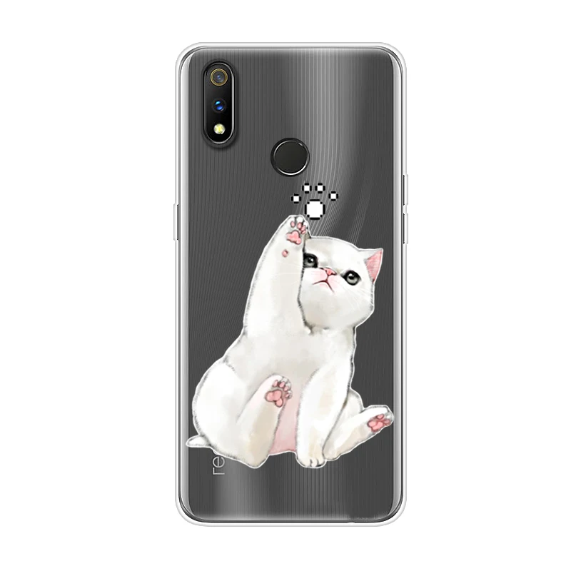 34 Для OPPO Realme 3 Pro Чехол модный Мягкий ТПУ силиконовый чехол для задней панели для OPPO Realme3 3Pro Realme3Pro чехол для телефона s бампер - Цвет: 34