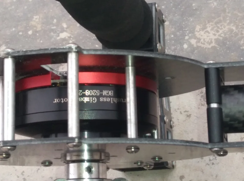 3 оси DSLR Бесщеточный гидростабилизатор камеры из углеродного волокна