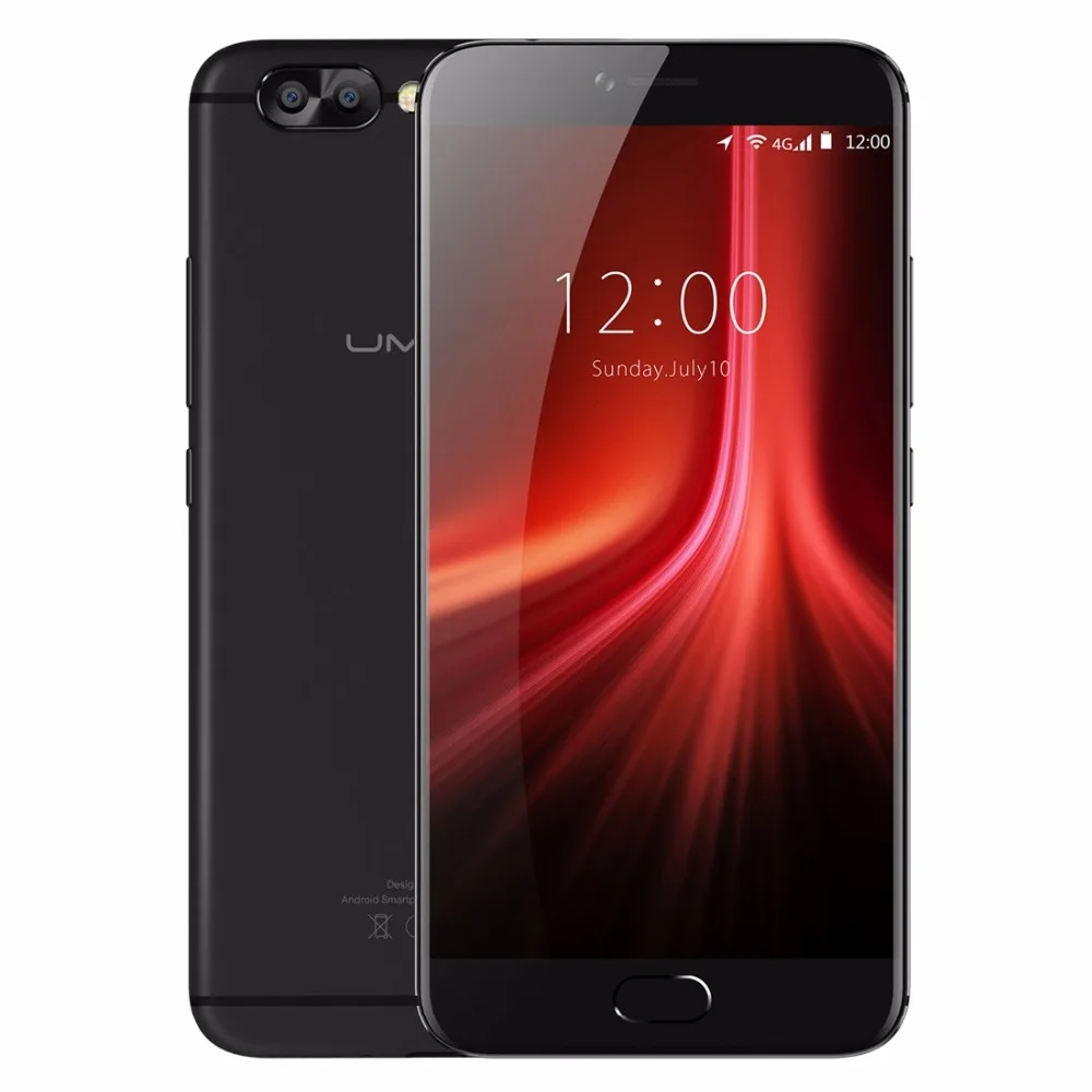 Оригинальный umidigi Z1 Pro 4 г Мобильные телефоны android 7.0 6 ГБ Оперативная память 64