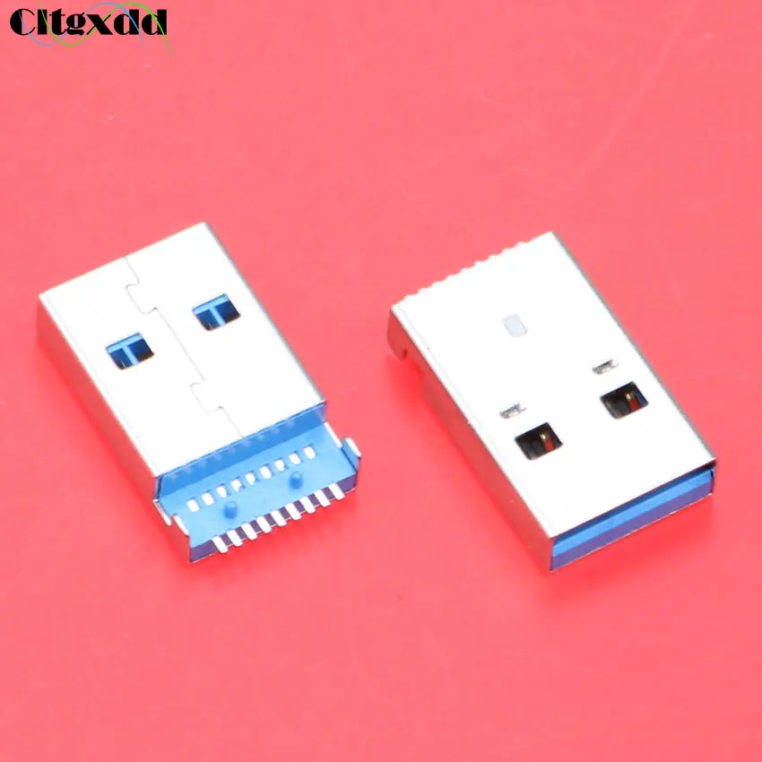 1 шт. высокоскоростной разъем USB 3 0 A для передачи данных зарядки и пайки