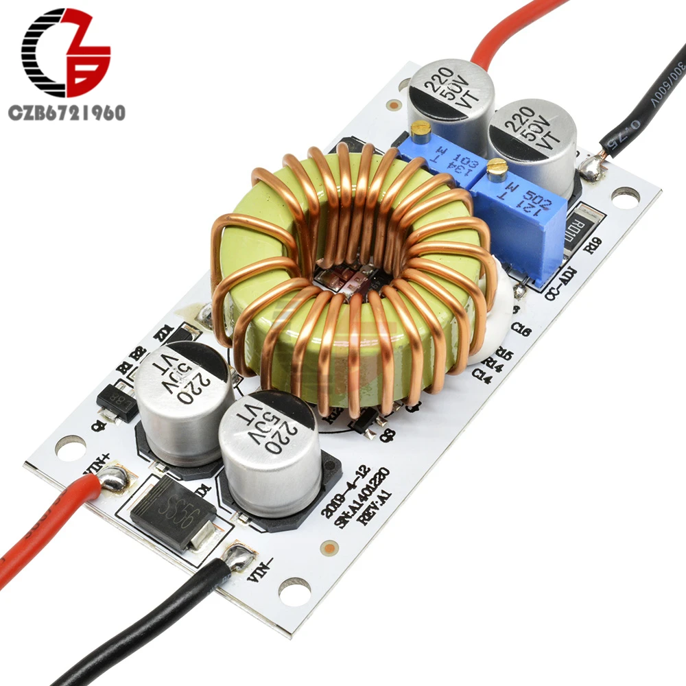 250W 10A 8 5 48V DC Step Up повышающий преобразователь постоянного тока модуля Напряжение