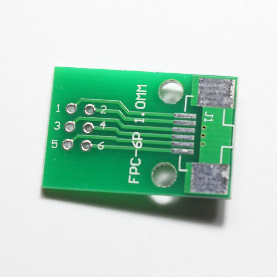 FPC FFC кабель 6 8 10 12 20 30 40 50 60 PIN 0 5 мм шаг разъем SMT адаптер до 2 54 1 00 дюйма сквозное