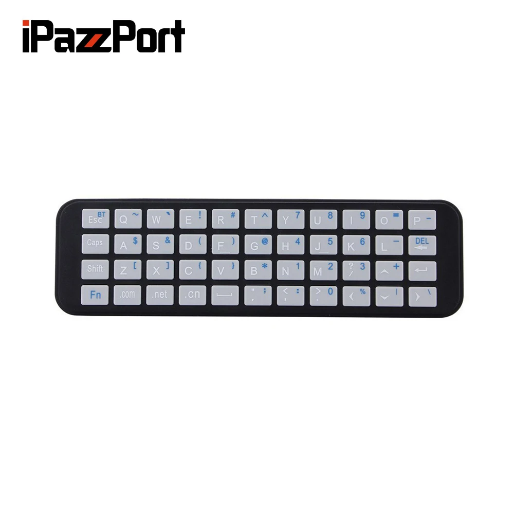 IPazzPort Bluetooth клавиатура для Apple TV 4 го поколения и чехол Siri пульт дистанционного