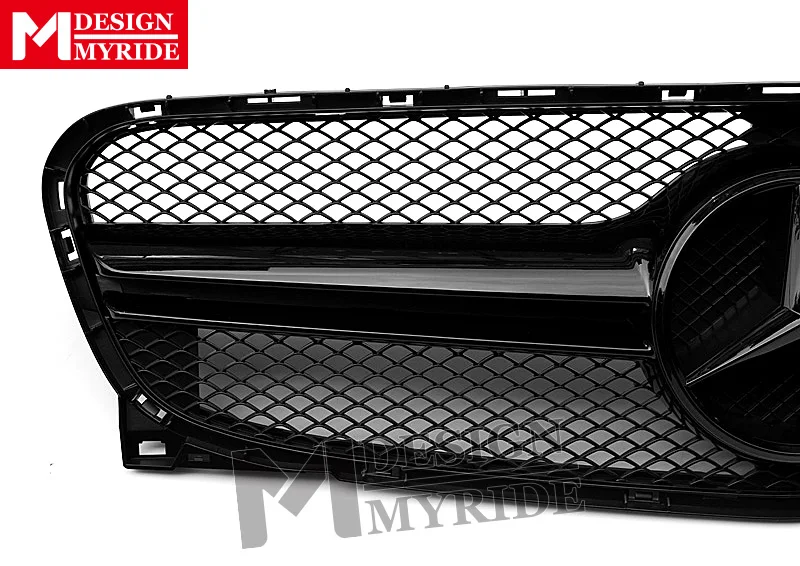 Подходит для MercedesMB X156 GLA Sport grill ABS Black без знака GLA-Class GLA200 GLA220 GLA250 GLA45 look grills 2014-16 |