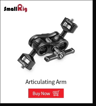 SmallRig DSLR Стабилизатор ручка для камеры с креплением для холодного башмака Arri отверстия для видео ручной съемки 1984