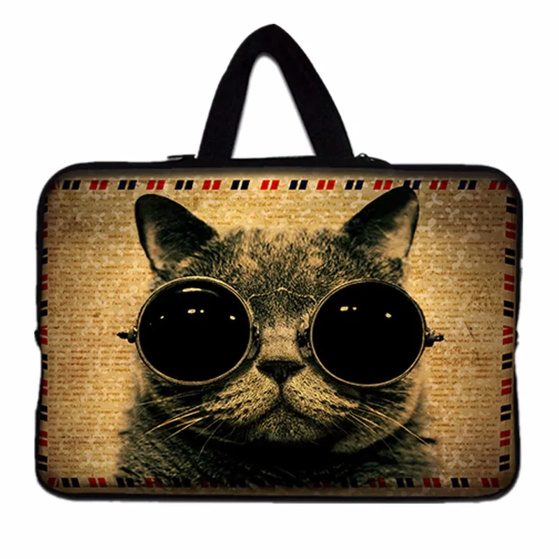 cat Карта мира ноутбук рукав сумка для женщин 11,6 13 13,3 14 15 15,4 15,6 17 дюймов ноутбук рукав чехол для мужчин - Цвет: cat