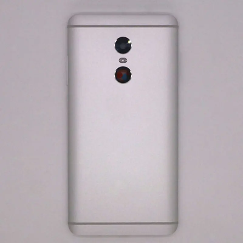 Silvery Для Xiao mi red mi Red mi Note 4 note4 запасные части задняя крышка батарейного отсека Корпус+ боковые кнопки+ Замена объектива вспышки камеры - Цвет: Silvery