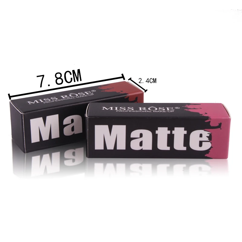 Мисс Роуз матовая помада полный Профессиональный макияж 15 цветов помады