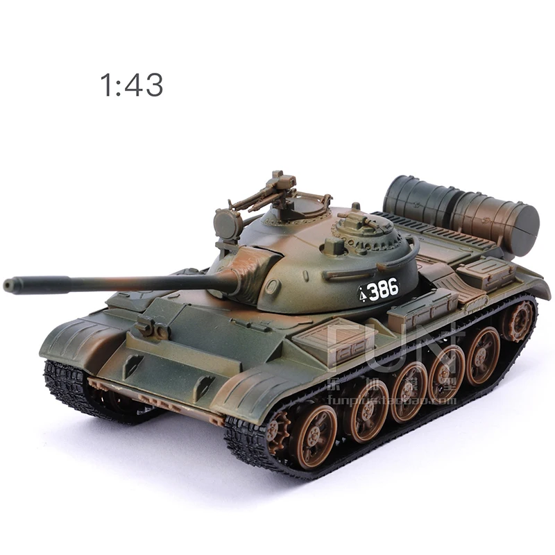 2020 Мода 18 см DIY T55 1:43 литье под давлением пластик + сплав бак модель цветная картина