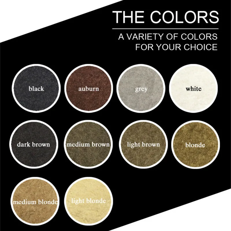 

Sevich Brand Hair Powder Product Kit 25g Hair Building Fibers / Spray Applicator Hair Loss treatmet Thicken Tool