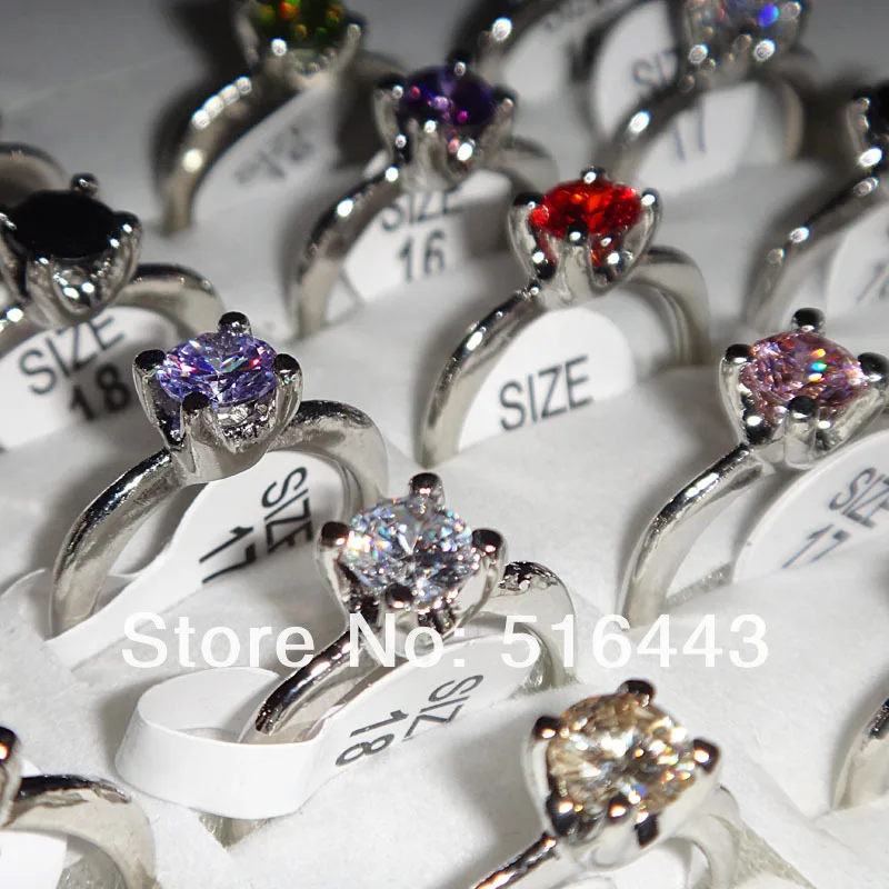 Свадебные Кольца женские обручальные ювелирные украшения больших размеров ААА +