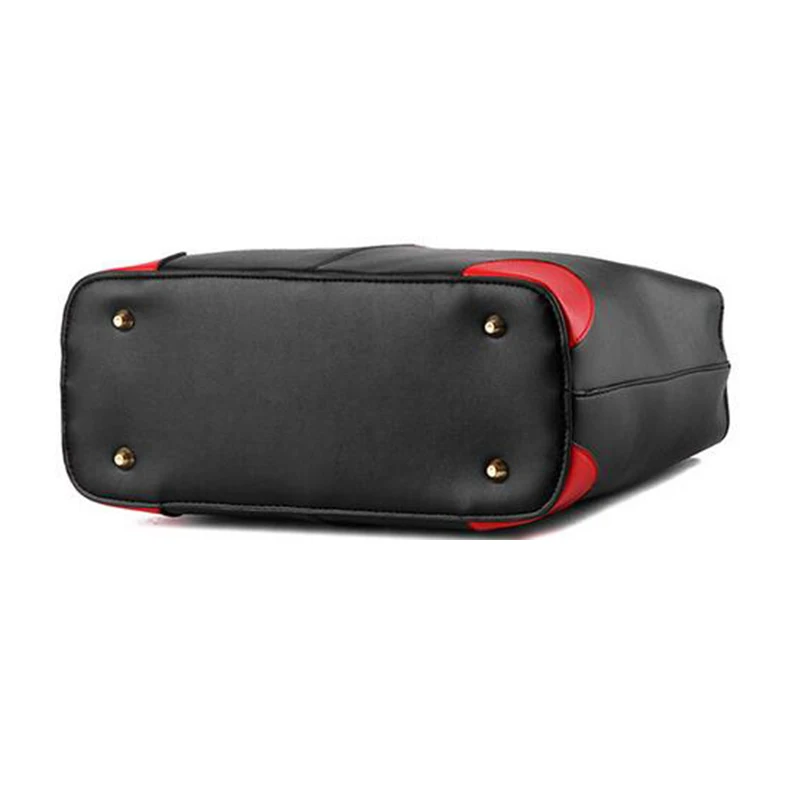 Красивые женские Сумки на плечо из искусственной кожи Tote для дамы мешок основной