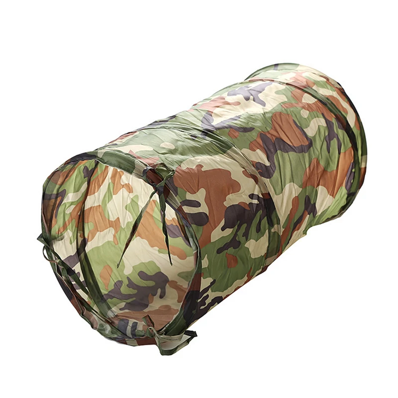 Забавный туннель для кошек 6 цветов 2 отверстия игровые мячи складные котят