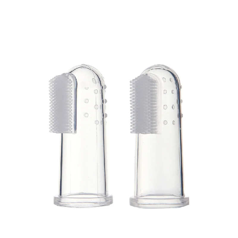 Детский продукт детская зубная щетка мягкая безопасная силиконовая для обучения