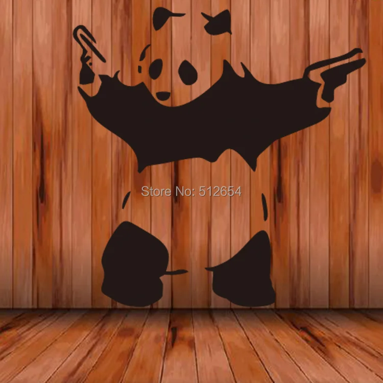 Новые настенные наклейки Kungfu панда Настенная Наклейка Съемная роспись