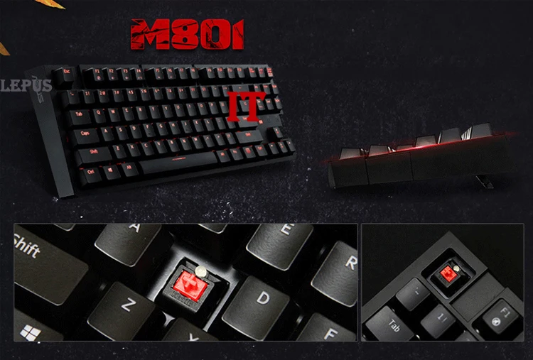 Это итальянская механическая клавиатура 87 клавиш красного цвета RGB для ASUS