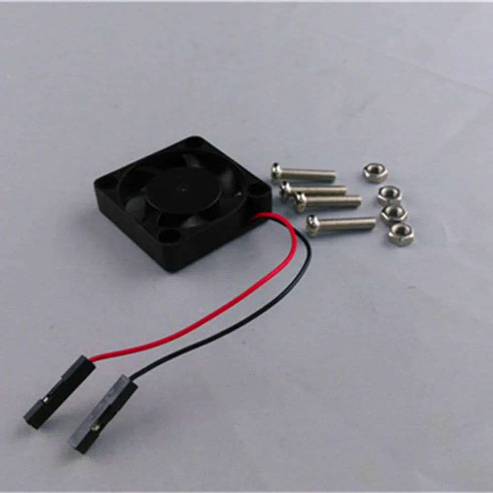 2PIN разъем питания 0.2A токовый бесшумный охлаждающий вентилятор Raspberry Pi 3 охлаждающий вентилятор 3,3/5 V Многофункциональный для оранжевого Pi cpu