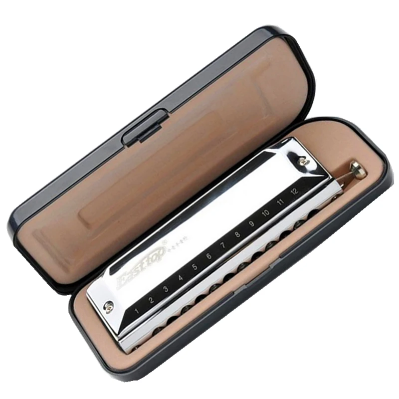 T1248Z Easttop Хроматическая Губная гармошка с 12 отверстиями 48 Alto Armonica специальный