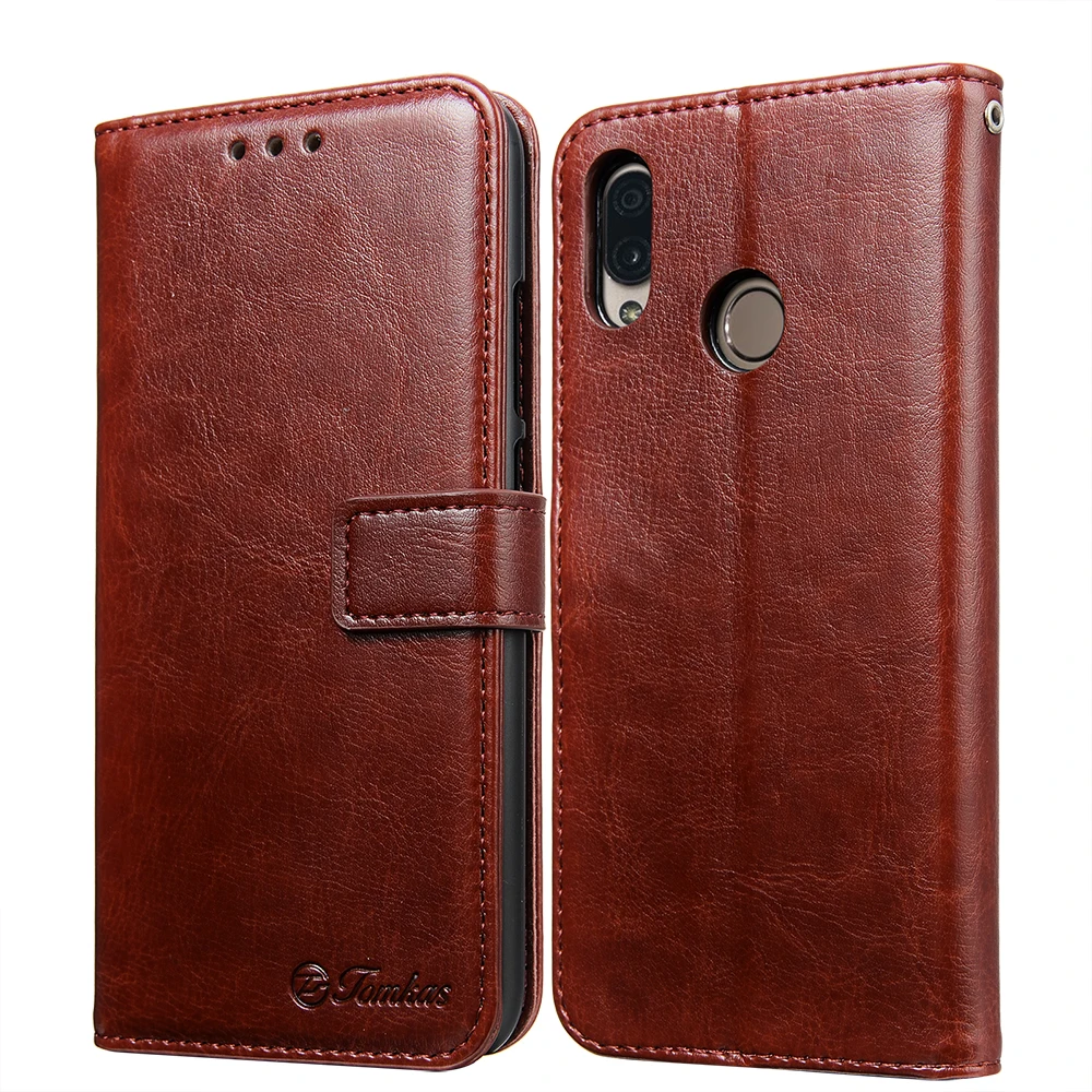 Tomkas чехол для huawei P9 Lite 2017 P20 Pro роскошные чехлы-книжки с отделениями банковских