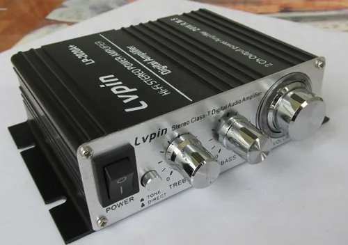 Черный lpvin LV 2020A + 2*20 Вт Hi Fi цифровой аудио мини усилитель стерео Главная Прокат