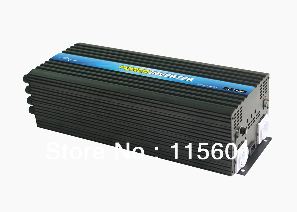 

CE&RoHS&SGSApproved, DC12v AC100v-120v/220v-240v 5000w/5kw pure sine wave power inverter,built in 30A charger,free shipping!