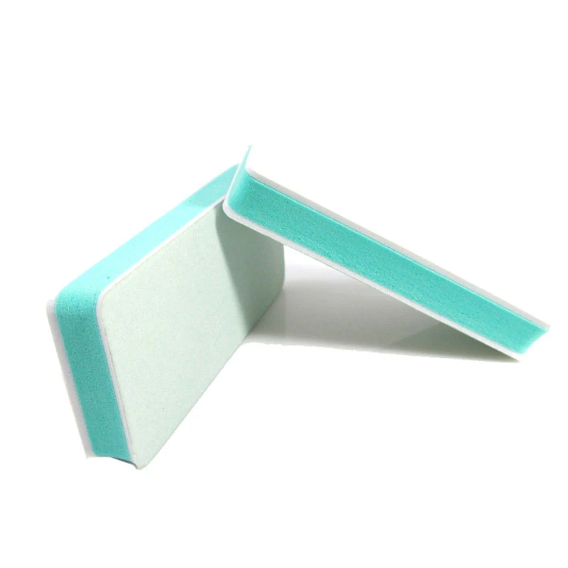 5 шт./лот зеленая пилка для ногтей буфер блок инструмент дизайна маникюрная