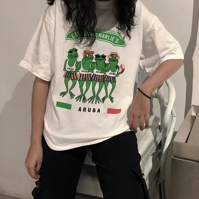 YouGeMan модная женская футболка Топ 2019 Весна Лето Одежда корейский Ulzzang Harajuku
