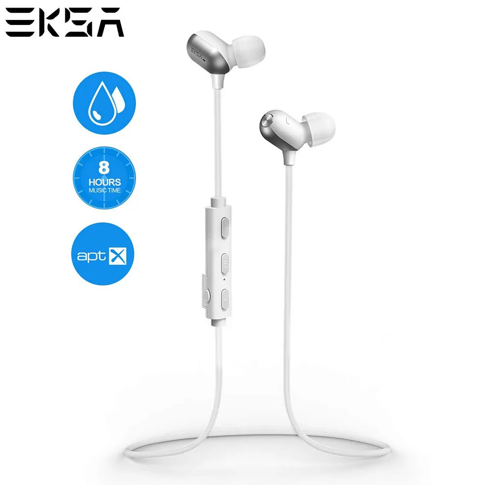 Наушники EKSA In ear Bluetooth BT4.2 беспроводные 100 мАч IPX 7 шумоподавление наушники