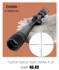 Ohhunt 4X32 AOIR компактный прицел для винтовки Mil Dot красная и зеленая подсветка охотничья оптика оптические прицелы заполняющий азот область с кольцами