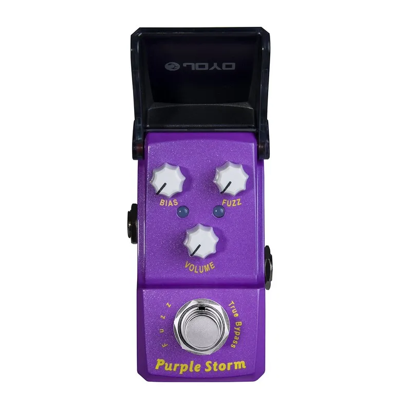 JOYO JF-320 фиолетовый S-torm Fuzz эффект искажения гитарная педаль процессор True Bypass Ironman серии мини-велотренажер аксессуары для гитары