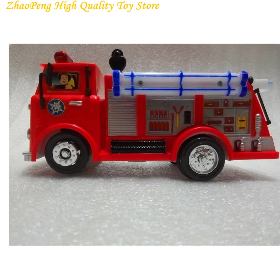 Пожарный Сэм игрушечный грузовик телефон с музыкой светодиодный светодиодная