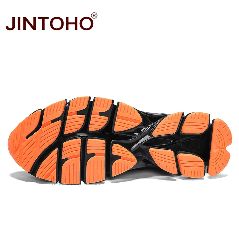 Дышащая мужская спортивная обувь JINTOHO уличные спортивные кроссовки для мужчин