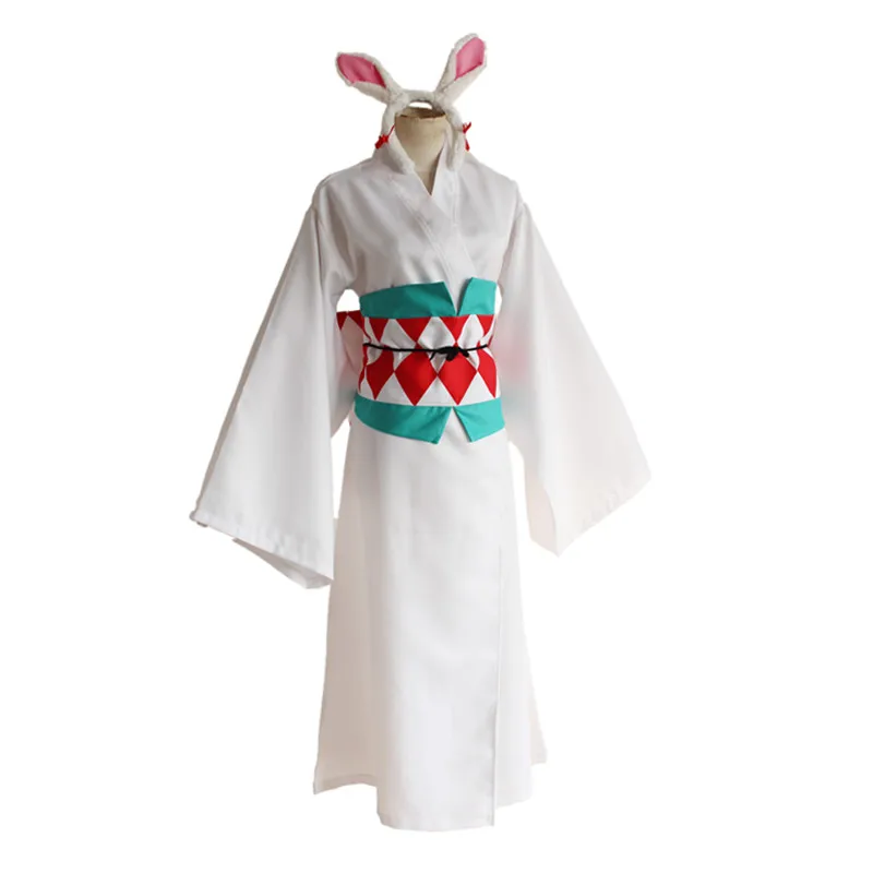 Костюм для косплея игры Onmyoji горный кролик костюм кимоно на Хэллоуин