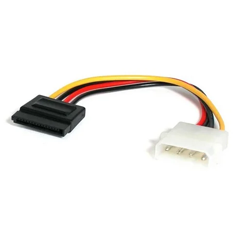 Горячая Новинка 6 дюймов 4pin мужской Molex ~ SATA 24pin Женский адаптер питания кабель