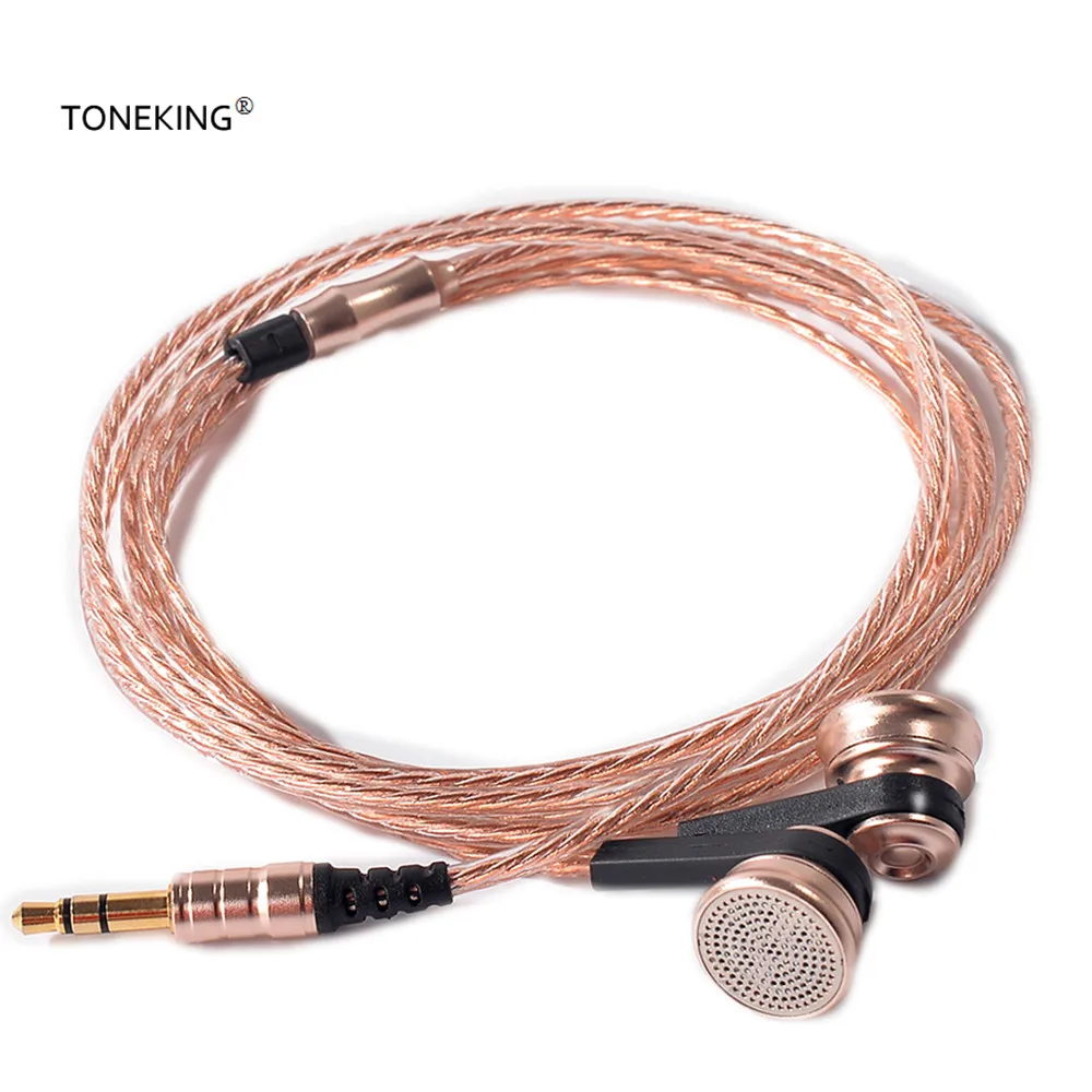 Металлические наушники-вкладыши MusicMaker TONEKING ROS1 18 Ом с сопротивлением блок