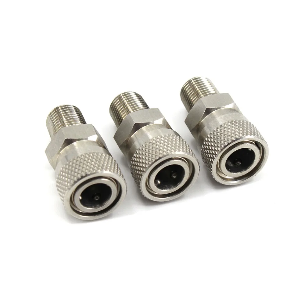 PCP Airforce Пейнтбольный разъем 1/8npt быстроразъемный соединитель BSPP из нержавеющей