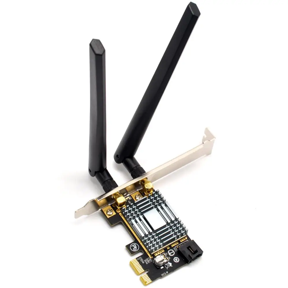 Wi-Fi-адаптер Atheros AR5B22 300 Мбит/с PCI-E Bluetooth 4 0 + 2x5 дБи | Компьютеры и офис