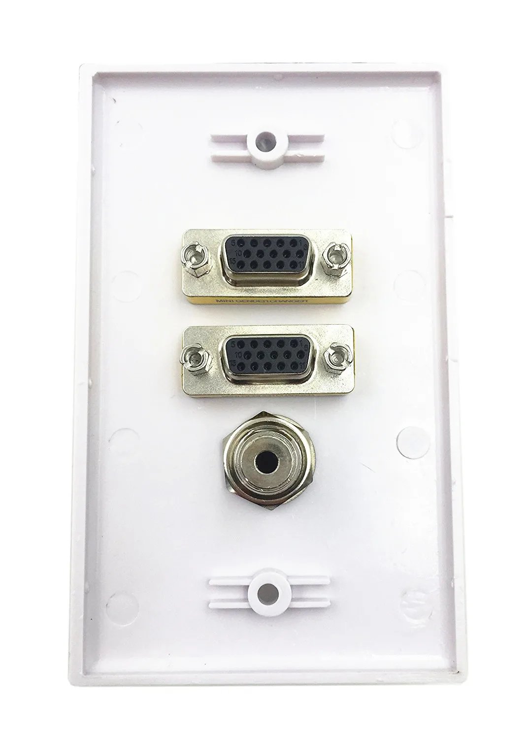 VGA мама с 3 5 мм аудио стерео гнездовой компонент композитная стеновая панель| |