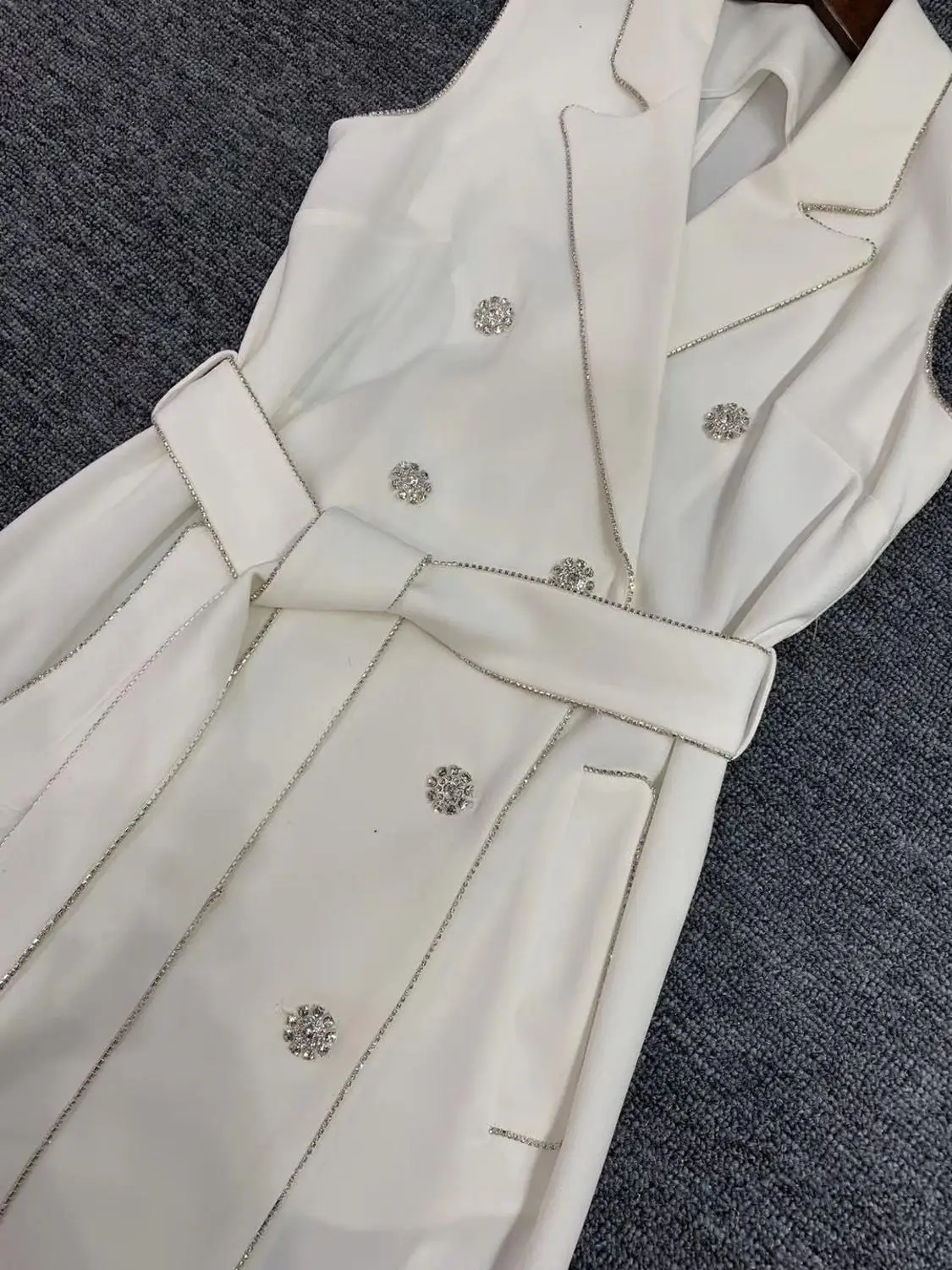 Новинка 2021 летнее женское платье без рукавов средней длины двухстороннее жилет с