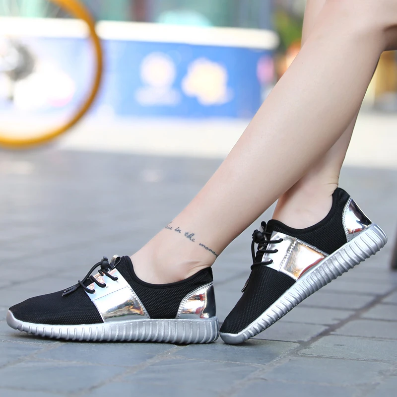 Модная женская повседневная обувь женские кроссовки для влюбленных chaussures femme