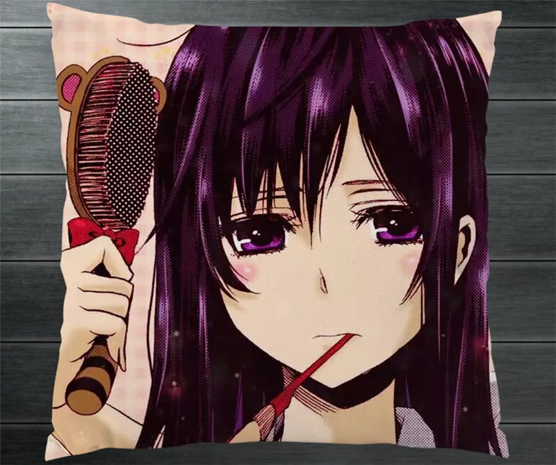 Аниме цитрусовые Aihara Yuzu Mei Двусторонняя Подушка Чехол s обнимая для подушки Otaku
